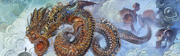 Monarch Dragon Infinity Scarf