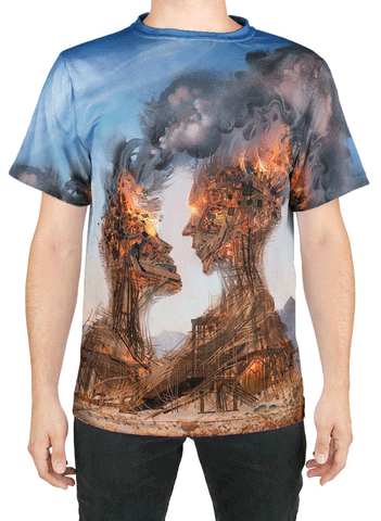 Burning Embrace T-Shirt