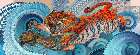 Tiger Swallow Tail Canvas at Moxie Mercantile Lyons, CO
