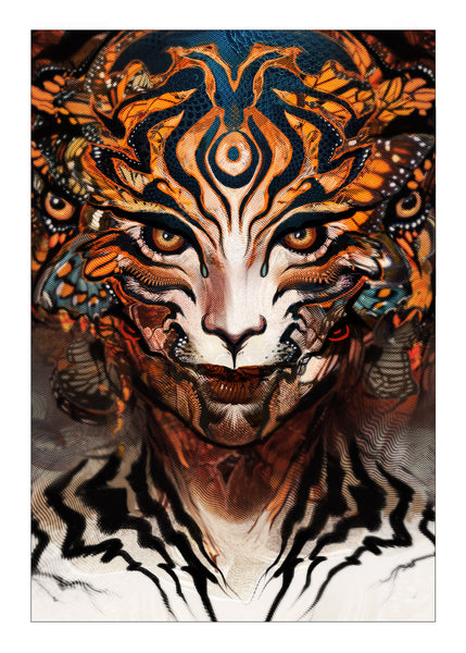Tigris • Matted Print